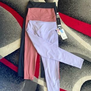 NWT Bundle of Yoga Leggings (3) Size Large